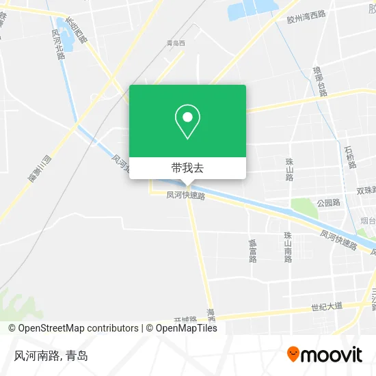 风河南路地图