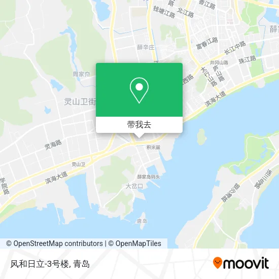 风和日立-3号楼地图