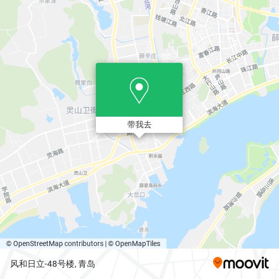 风和日立-48号楼地图