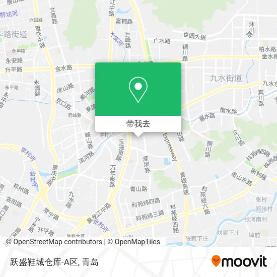 跃盛鞋城仓库-A区地图