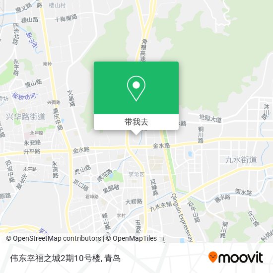 伟东幸福之城2期10号楼地图