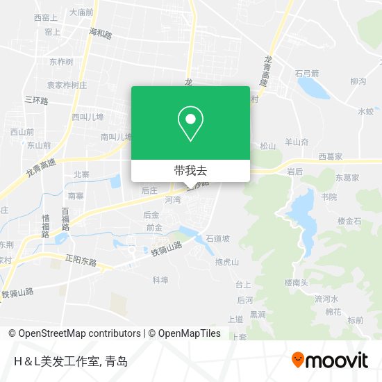 H＆L美发工作室地图
