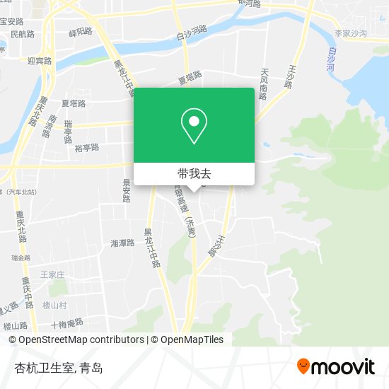 杏杭卫生室地图