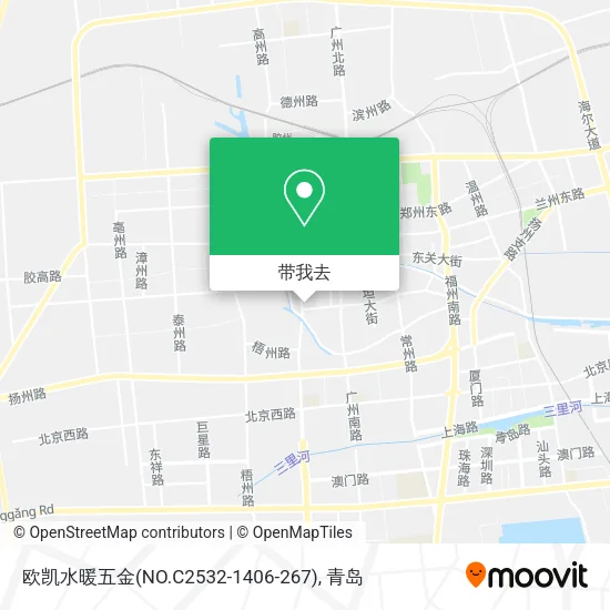 欧凯水暖五金(NO.C2532-1406-267)地图