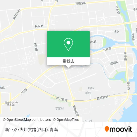 新业路/火炬支路(路口)地图
