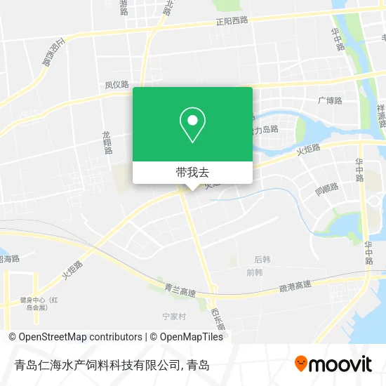 青岛仁海水产饲料科技有限公司地图