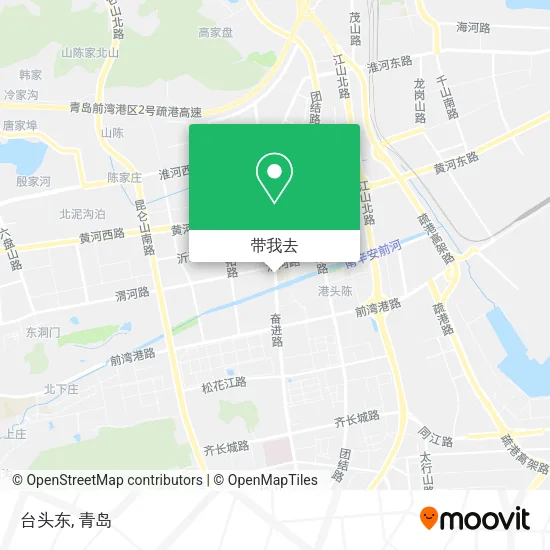 台头东地图
