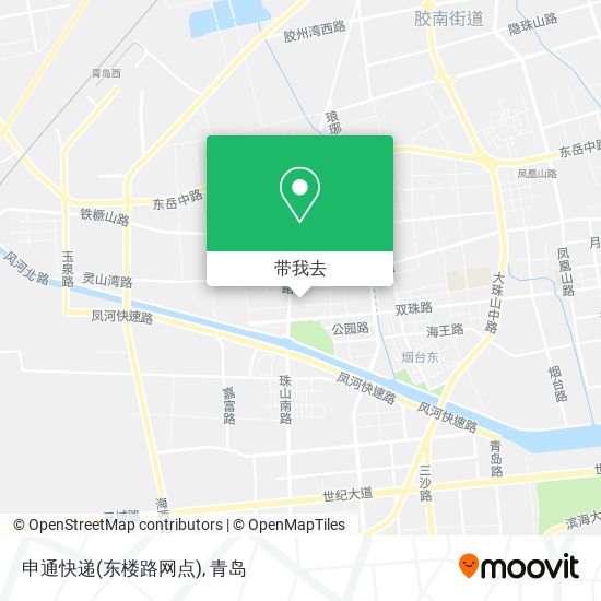 申通快递(东楼路网点)地图