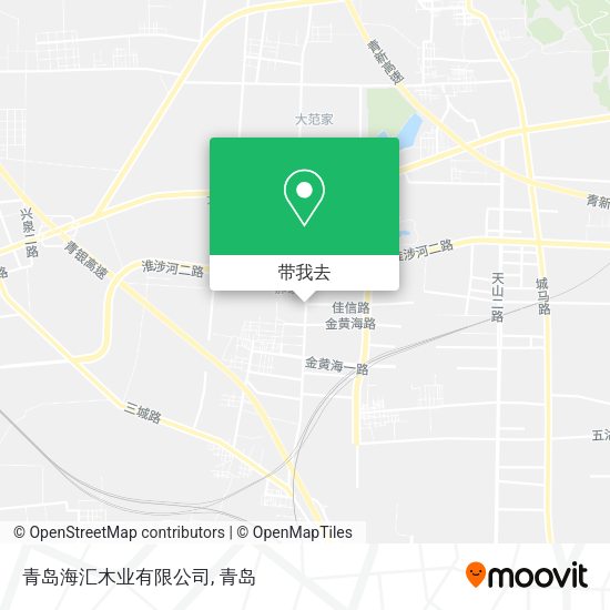 青岛海汇木业有限公司地图