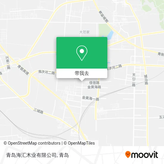 青岛海汇木业有限公司地图
