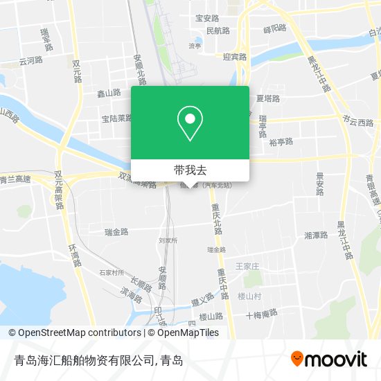 青岛海汇船舶物资有限公司地图