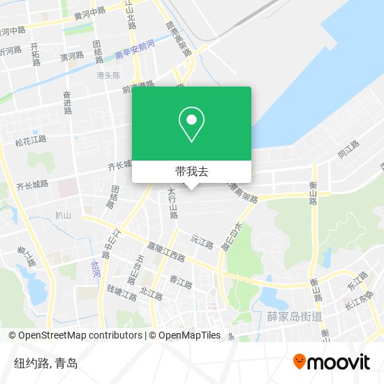 纽约路地图