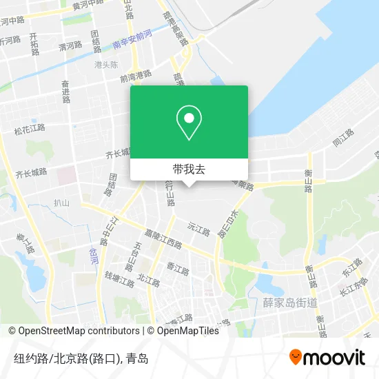 纽约路/北京路(路口)地图