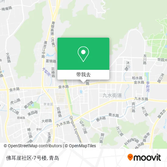 佛耳崖社区-7号楼地图