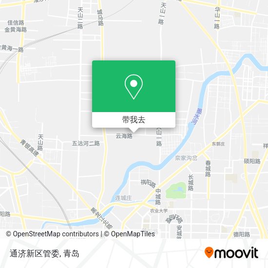 通济新区管委地图
