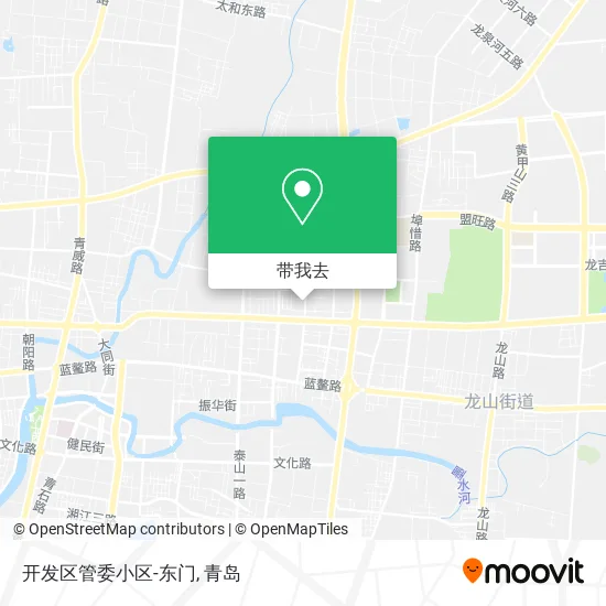 开发区管委小区-东门地图