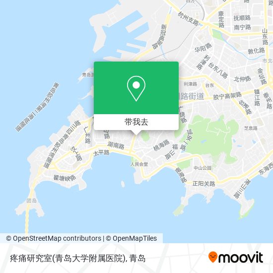 疼痛研究室(青岛大学附属医院)地图