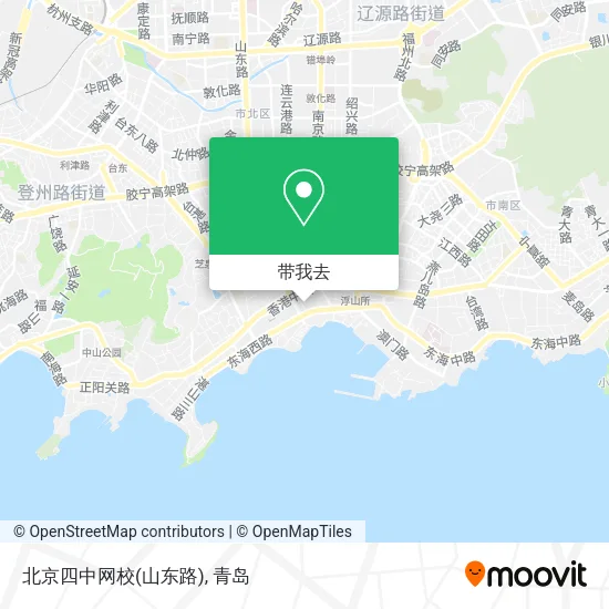 北京四中网校(山东路)地图