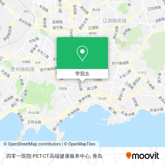 四零一医院-PET-CT高端健康服务中心地图