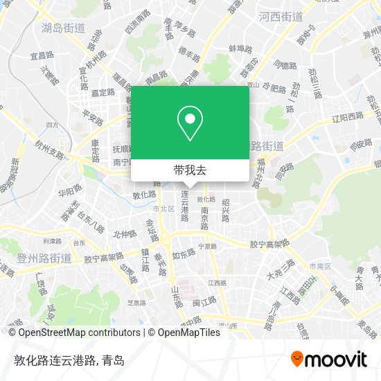 敦化路连云港路地图