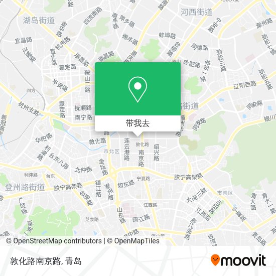敦化路南京路地图