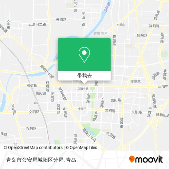 青岛市公安局城阳区分局地图