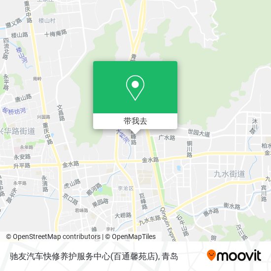 驰友汽车快修养护服务中心(百通馨苑店)地图