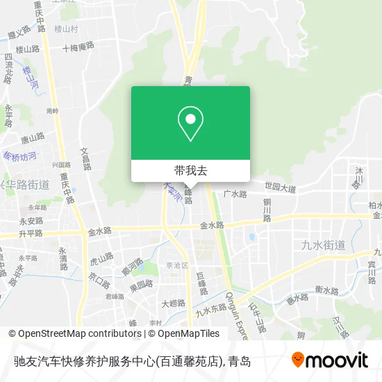 驰友汽车快修养护服务中心(百通馨苑店)地图