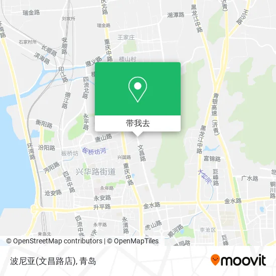 波尼亚(文昌路店)地图