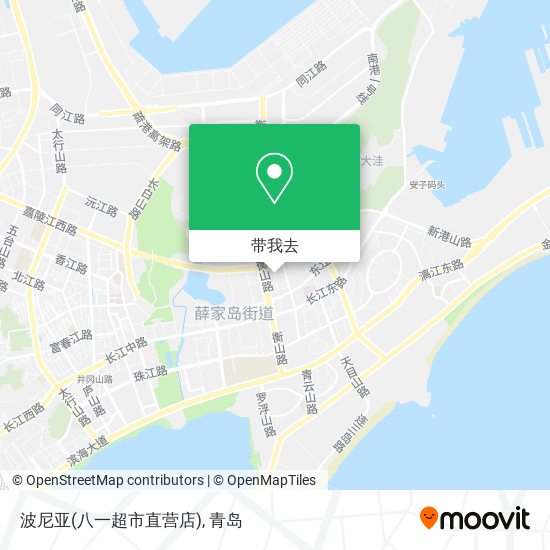 波尼亚(八一超市直营店)地图