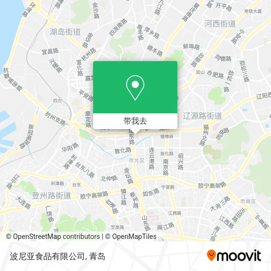 波尼亚食品有限公司地图