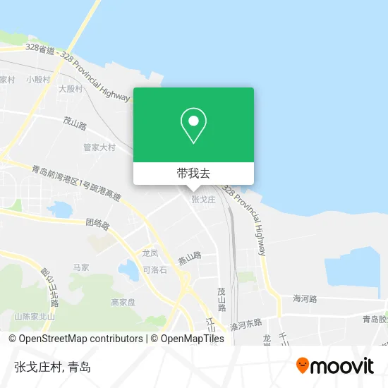 张戈庄村地图
