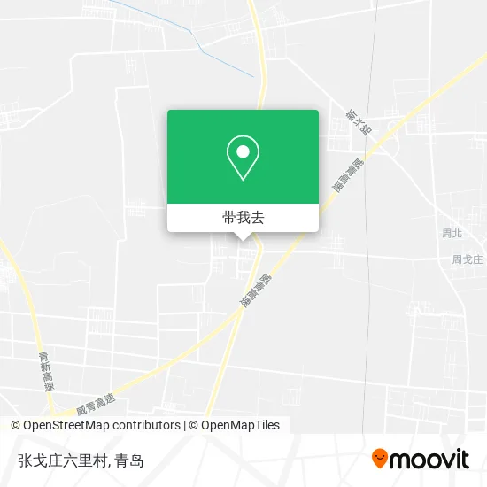 张戈庄六里村地图