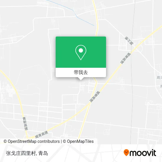 张戈庄四里村地图