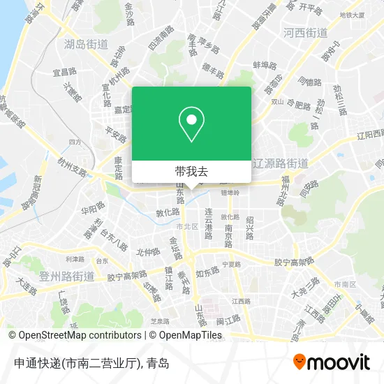 申通快递(市南二营业厅)地图