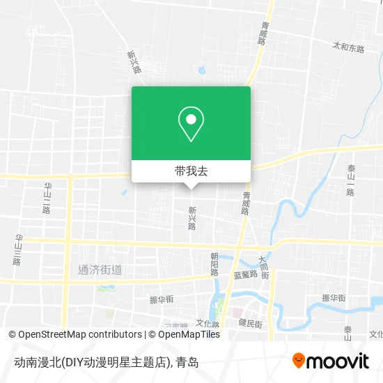 动南漫北(DIY动漫明星主题店)地图