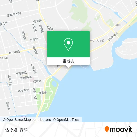 达令港地图