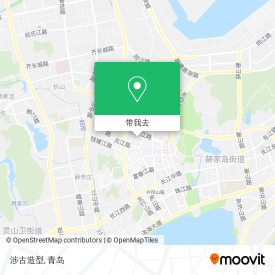 涉古造型地图