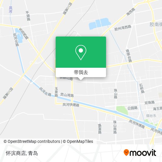 怀滨商店地图