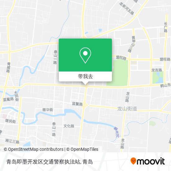 青岛即墨开发区交通警察执法站地图