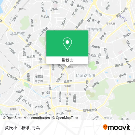 黄氏小儿推拿地图