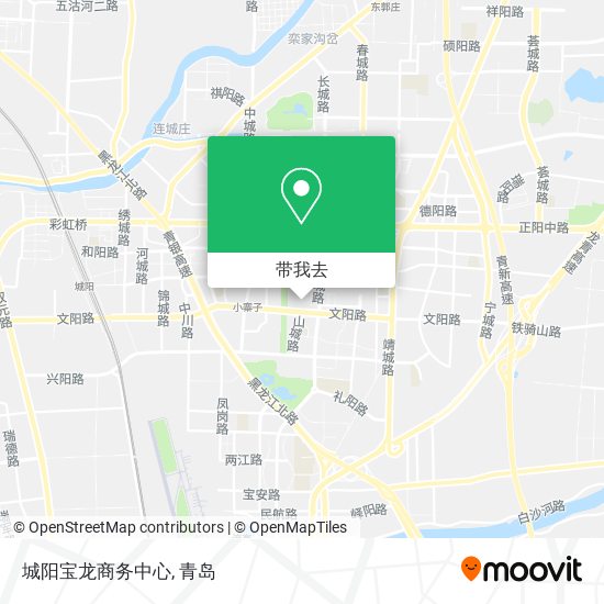 城阳宝龙商务中心地图