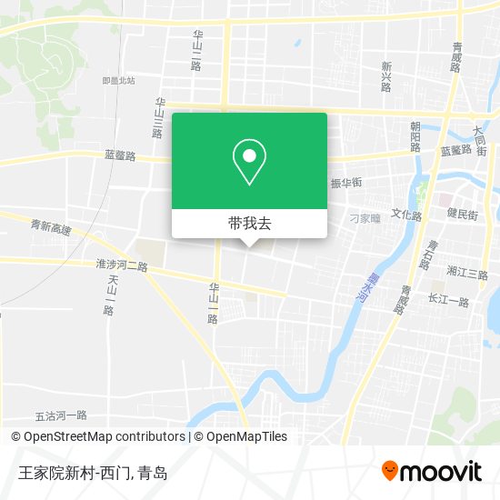 王家院新村-西门地图