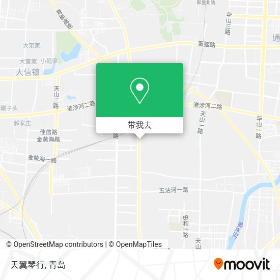 天翼琴行地图