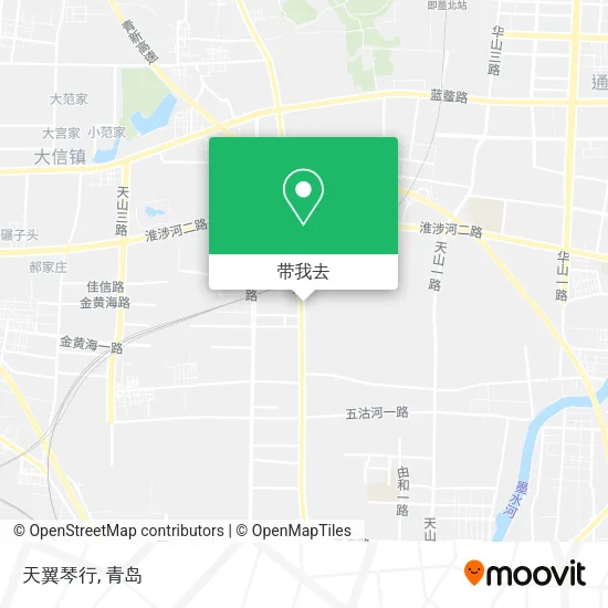 天翼琴行地图