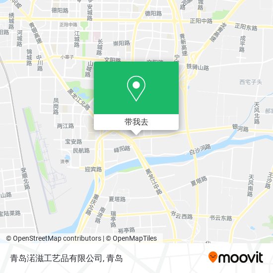 青岛渃滋工艺品有限公司地图