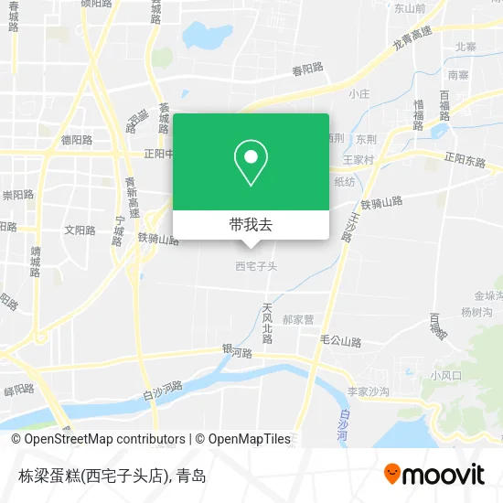 栋梁蛋糕(西宅子头店)地图