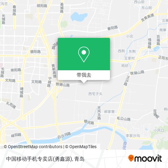 中国移动手机专卖店(勇鑫源)地图
