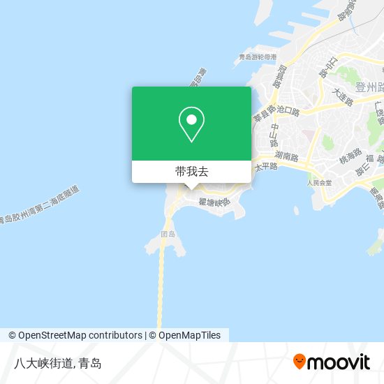 八大峡街道地图