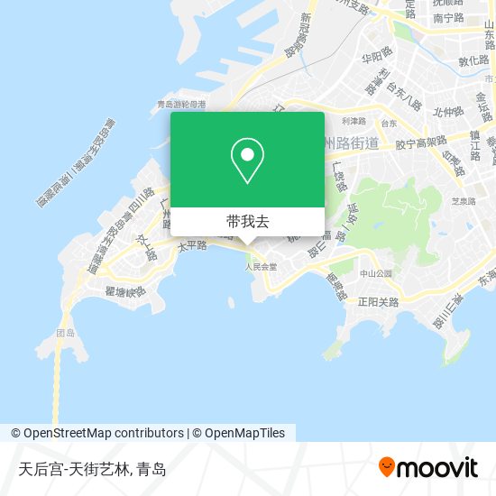 天后宫-天街艺林地图